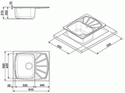 Мойка Smeg LSE611P-2 фото 2 в Челябинске